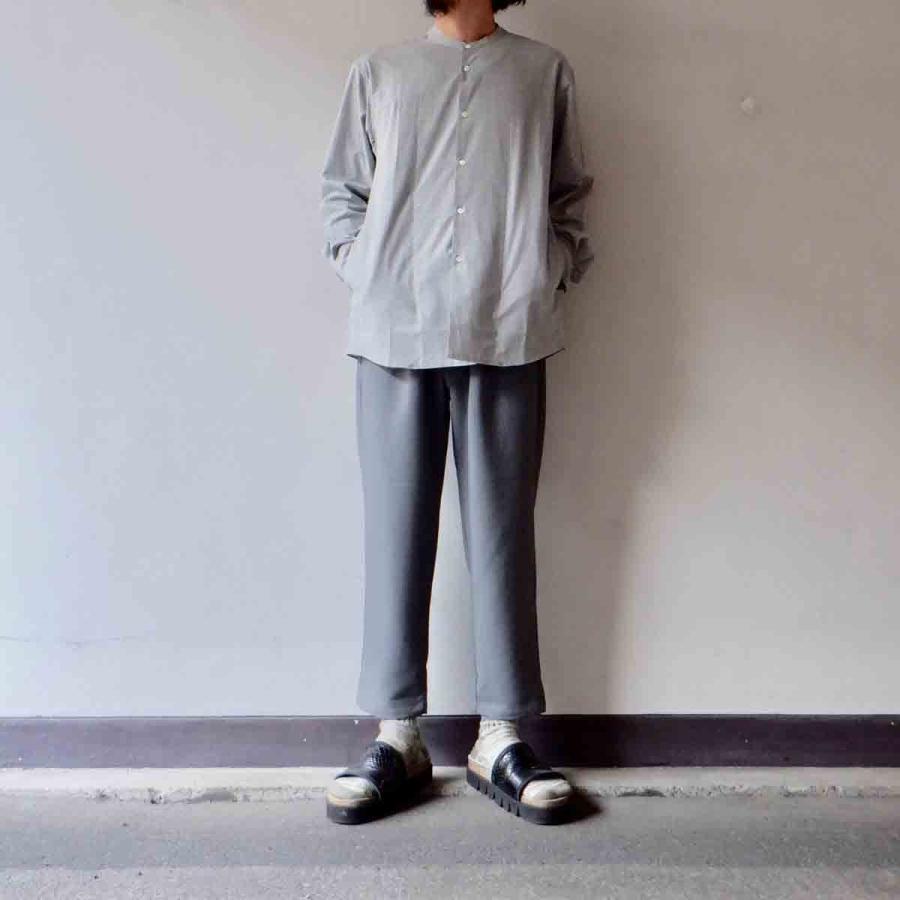 【エシカルプライス】定価17,380円 LA MOND. ラモンド BAND COLLAR CHAMBRAY SHIRT JACKET バンドカラーシャンブレーシャツジャケット 3 colors LM-S-075 |  | 13
