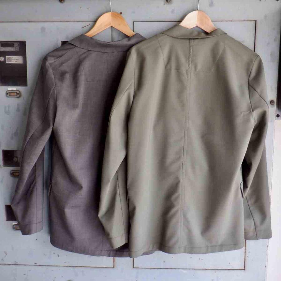 【エシカルプライス】定価19,800円 Re made in tokyo japan アールイー High Twist Tro Dress Jacket ハイツイルトロドレスジャケット 2 colors | Re made in tokyo japan | 01