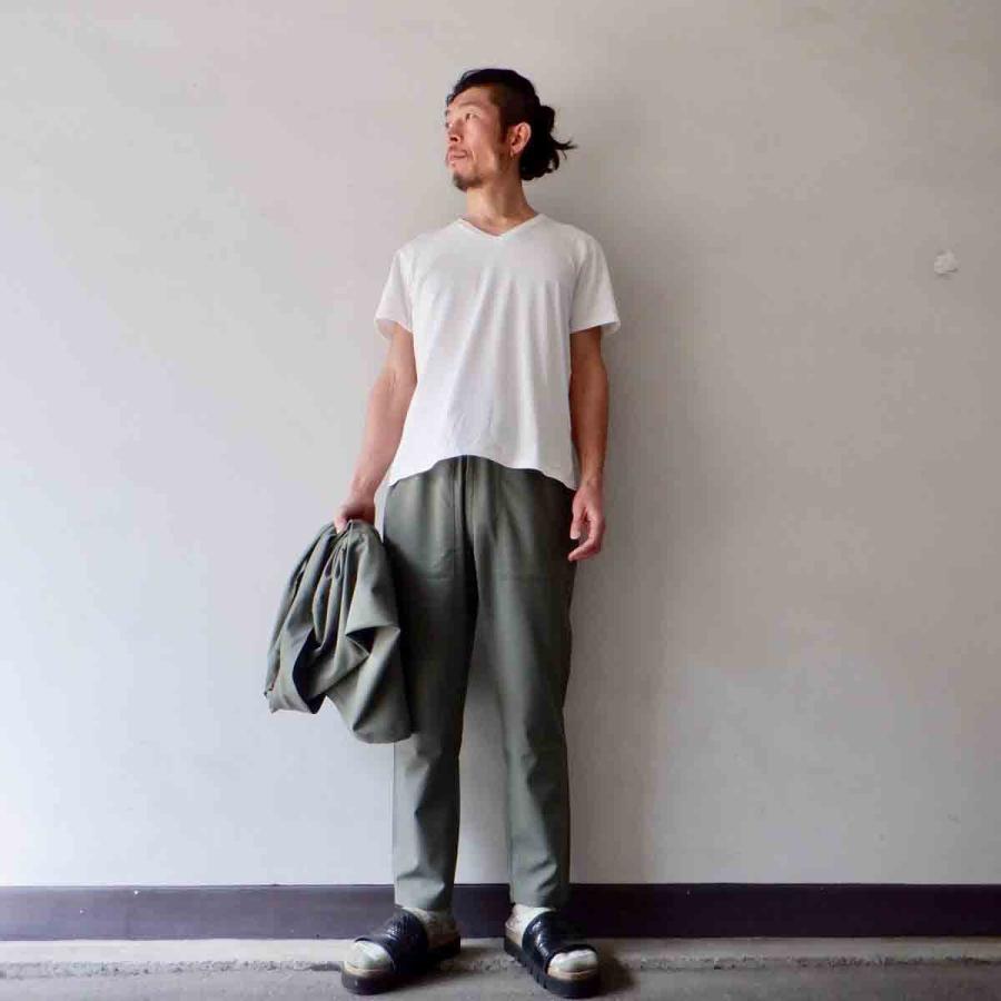 【エシカルプライス】定価16,280円 Re made in tokyo japan アールイー High Twist Tro Dress Easy Slacks ハイツイルトロドレスイージースラックス 2 colors | Re made in tokyo japan | 04