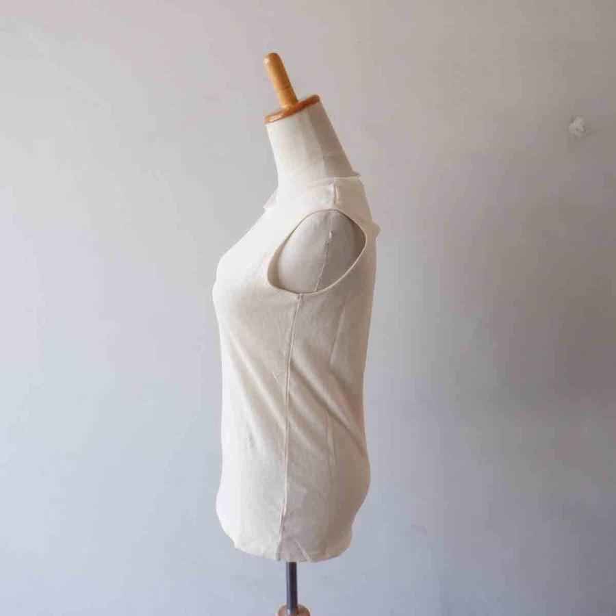 【エシカルプライス】定価6.050円 SARAXJIJI サラジジ lafie gauze ラフィーガーゼ C-neck TK タンクトップ |  | 02