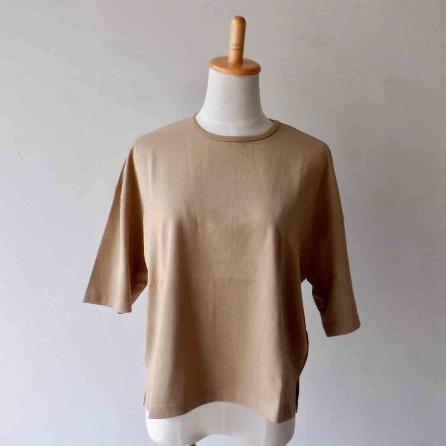 【エシカルプライス】定価7,700円 Tieasy ティージー SUMMER KNIT CREW DROP SHOULDER T サマーニットクルードロップショルダーT 7 colors |  | 07