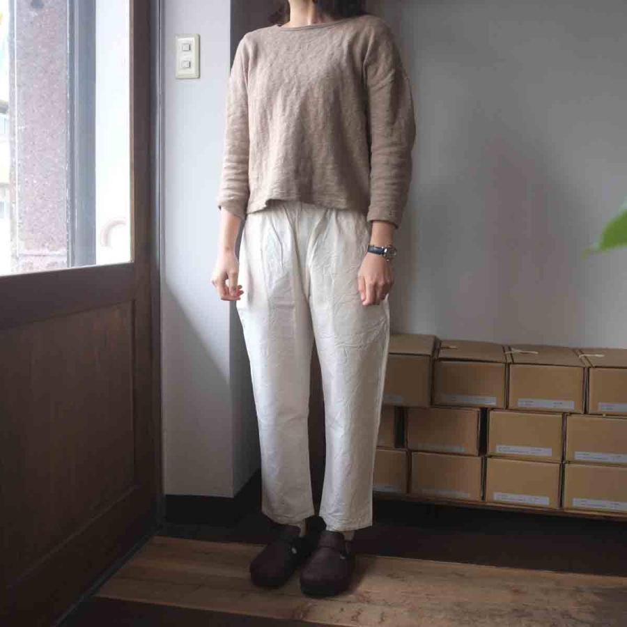 YAMMA ヤンマ産業 会津木綿 スリムパンツ ノーマル丈 sm-pt 3 colors