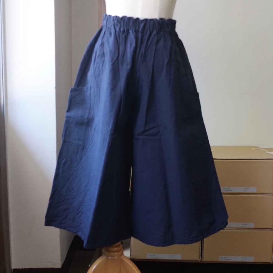 YAMMA ヤンマ産業 会津木綿 キュロットパンツ acr-pt 6 colors