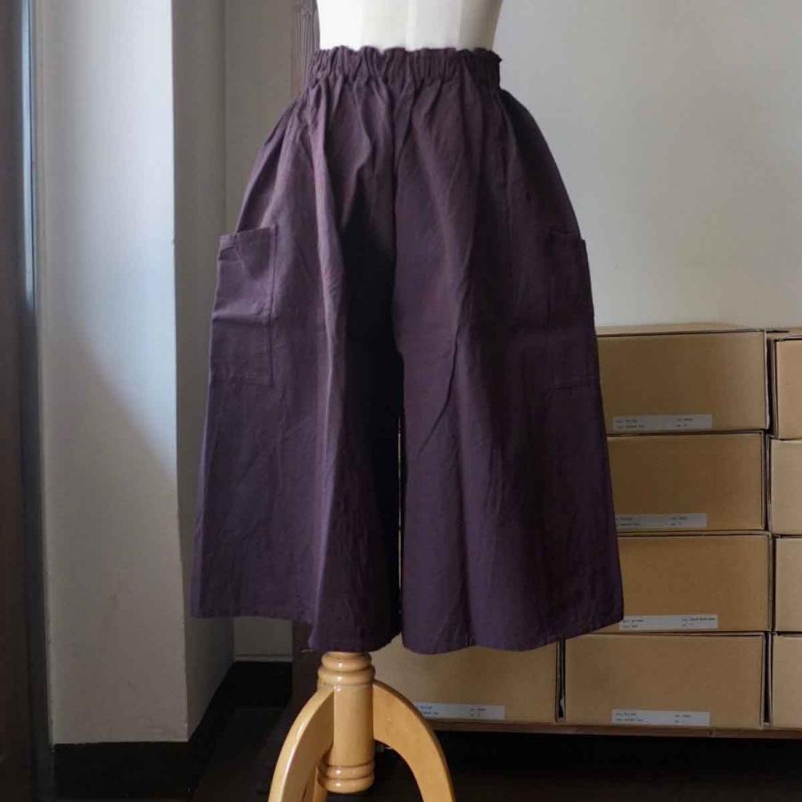 YAMMA ヤンマ産業 会津木綿 キュロットパンツ acr-pt 6 colors