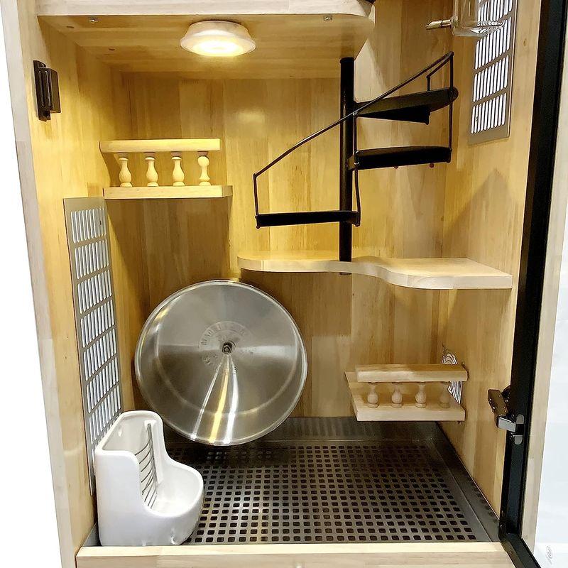 【希少】 チンチラゲージセット 小動物飼育ケージ ゲージ 木製 135? RP-135-B 【IQY1347136427】(48742円)