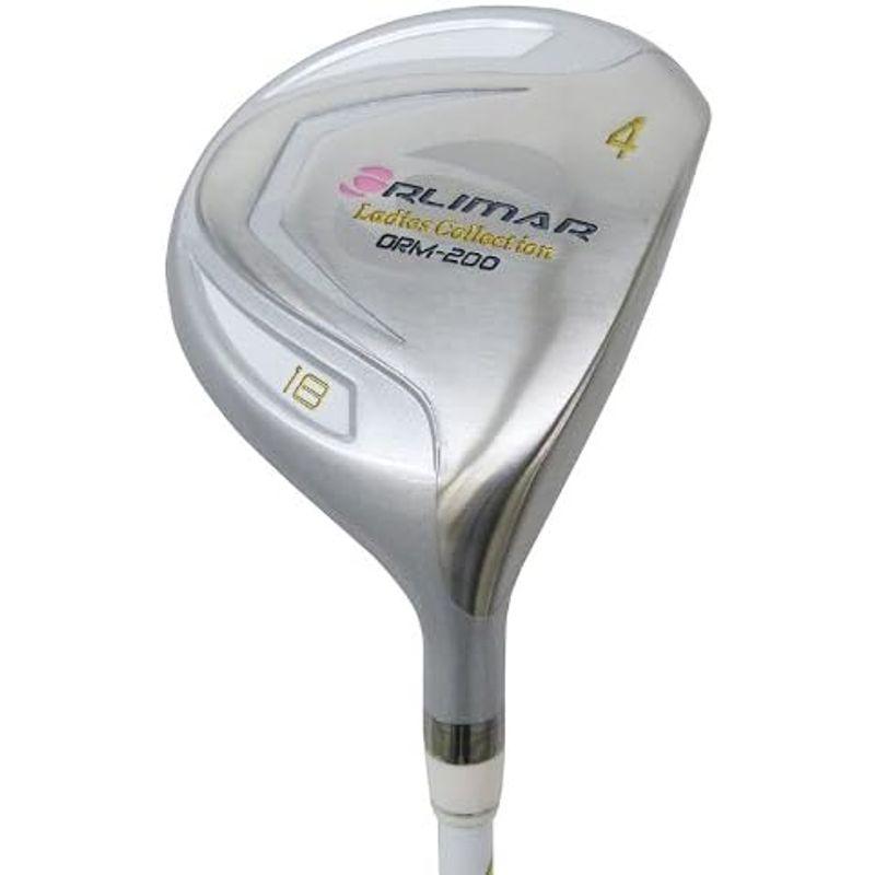 新作マット・カーペット ORLIMAR(オリマー) ORM-200 レディース ゴルフ ハーフセット 右用 スターターセット L 8.5型 キャディバッグ付 (白) 【D3040352296】(18381円)