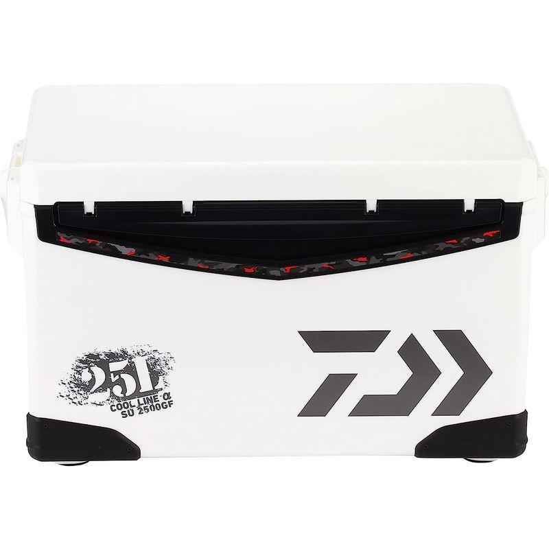 ダイワ(DAIWA) クーラーボックス クールラインα GF SU2500 ブラック 釣り 25リットル ブラック DAIWA クーラーボックス クールラインα GF SU2500 釣り 25リットル cm