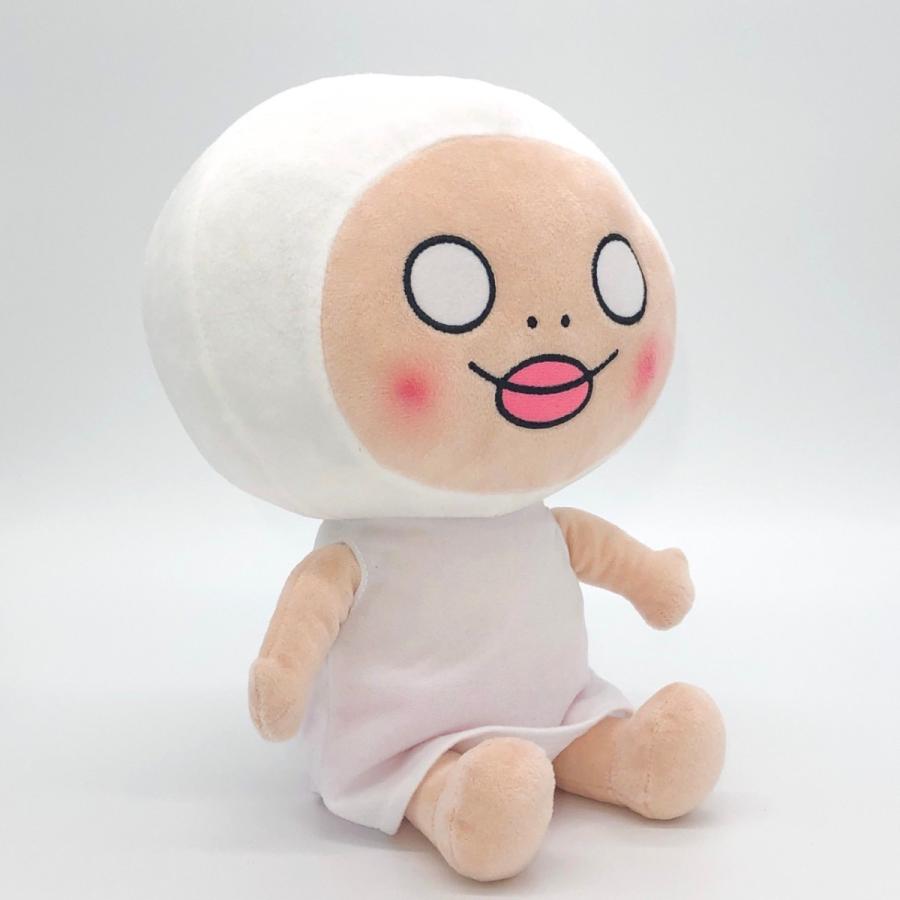 赤ちゃん泣き止む動画 Lineスタンプ 大人気 しろめちゃん 抱っこサイズ 大きい ぬいぐるみ 30cm S001 Shop Simpatia 通販 Yahoo ショッピング