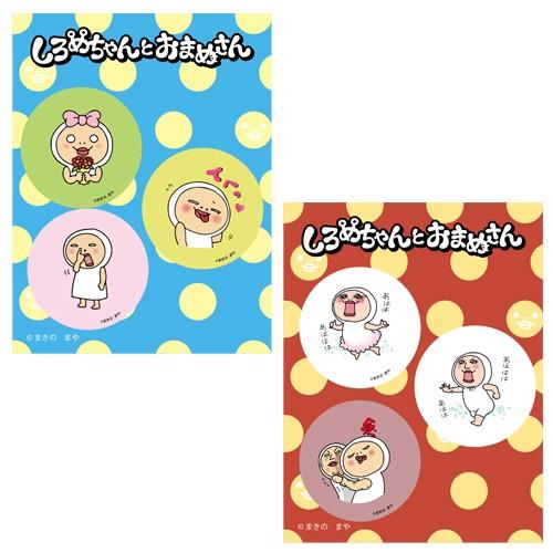 缶バッジ セット しろめちゃん LINE 人気 キャラクター : Shop