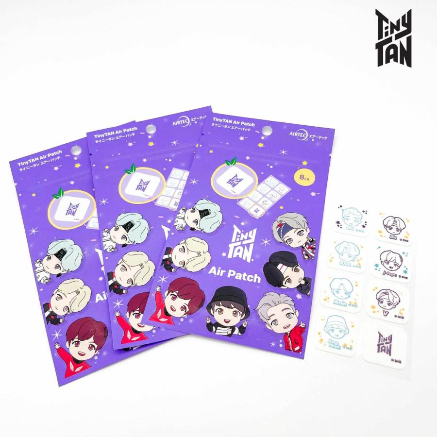 ３枚セット Bts Tinytan エアーパッチシール Bighit 公式グッズ 防弾少年団 グッズ 公式 キャラクター シール マスク ミント タイニータン Air Patch S Shop Simpatia 通販 Yahoo ショッピング