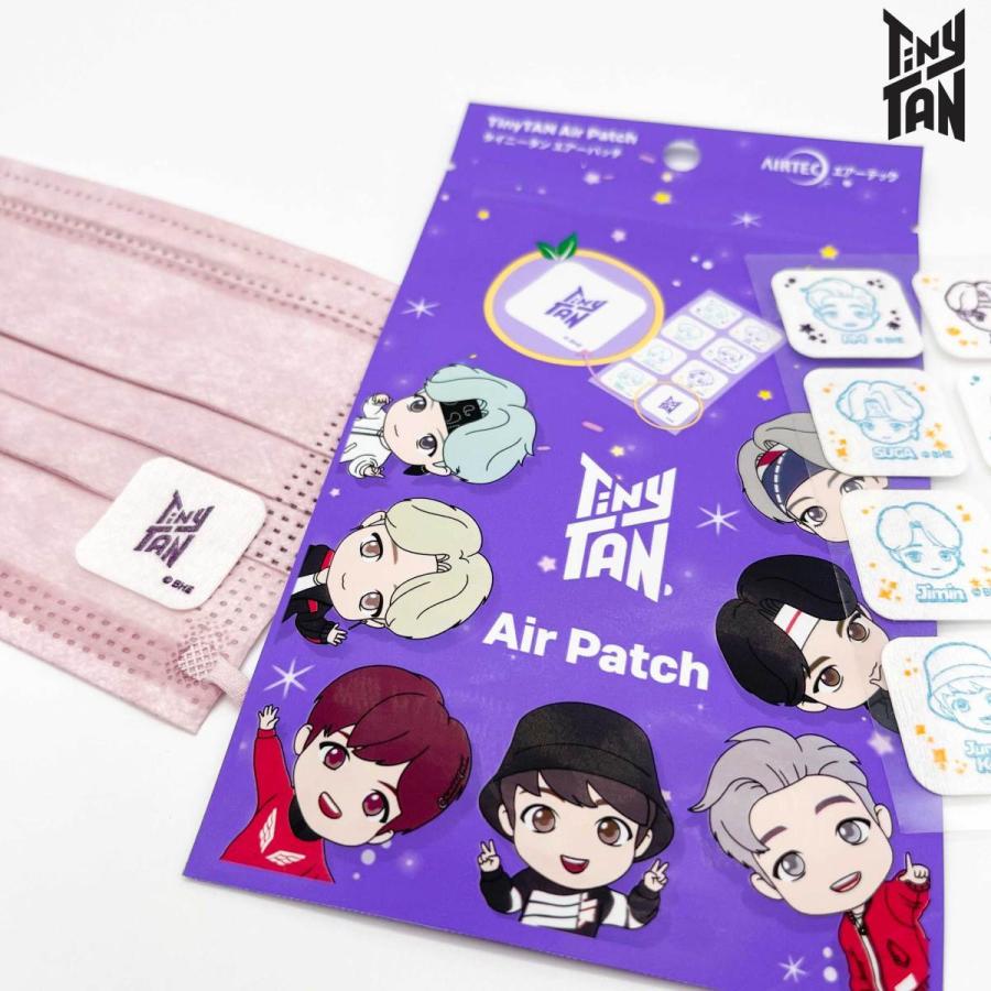 ３枚セット Bts Tinytan エアーパッチシール Bighit 公式グッズ 防弾少年団 グッズ 公式 キャラクター シール マスク ミント タイニータン Air Patch S Shop Simpatia 通販 Yahoo ショッピング