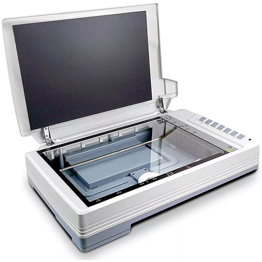 Plustek フラットベッドスキャナ OpticPro A320E A3サイズ対応 CCDセンサ搭載 Win/Mac対応 カラー 800dpi Image Express PDF変換 TWAIN対応 国内正規代理店の画像