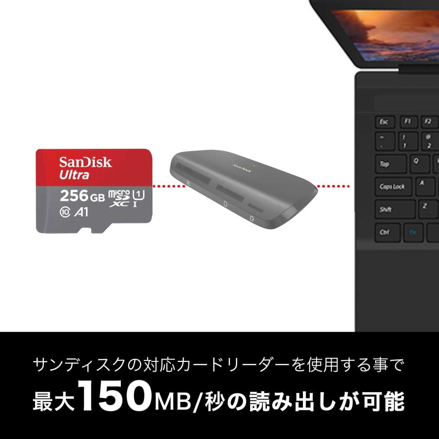 SanDisk 【 サンディスク 正規品 】microSDカード 256GB UHS-I Class10 10年間限定保証 SanDisk Ultr｜simple-shop00｜02