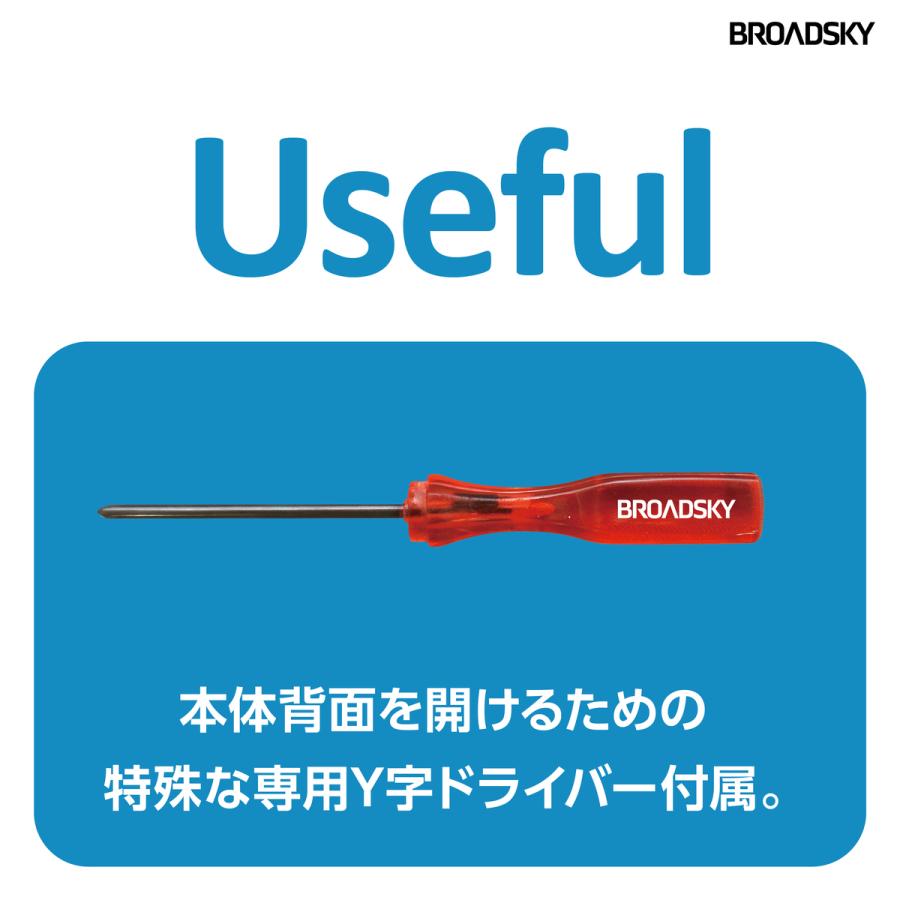 WiiU Game Pad タッチパネル交換修理キット（専用ドライバー付属・製品保証付） (C)WiiU タッチパネル2点 |  | 05