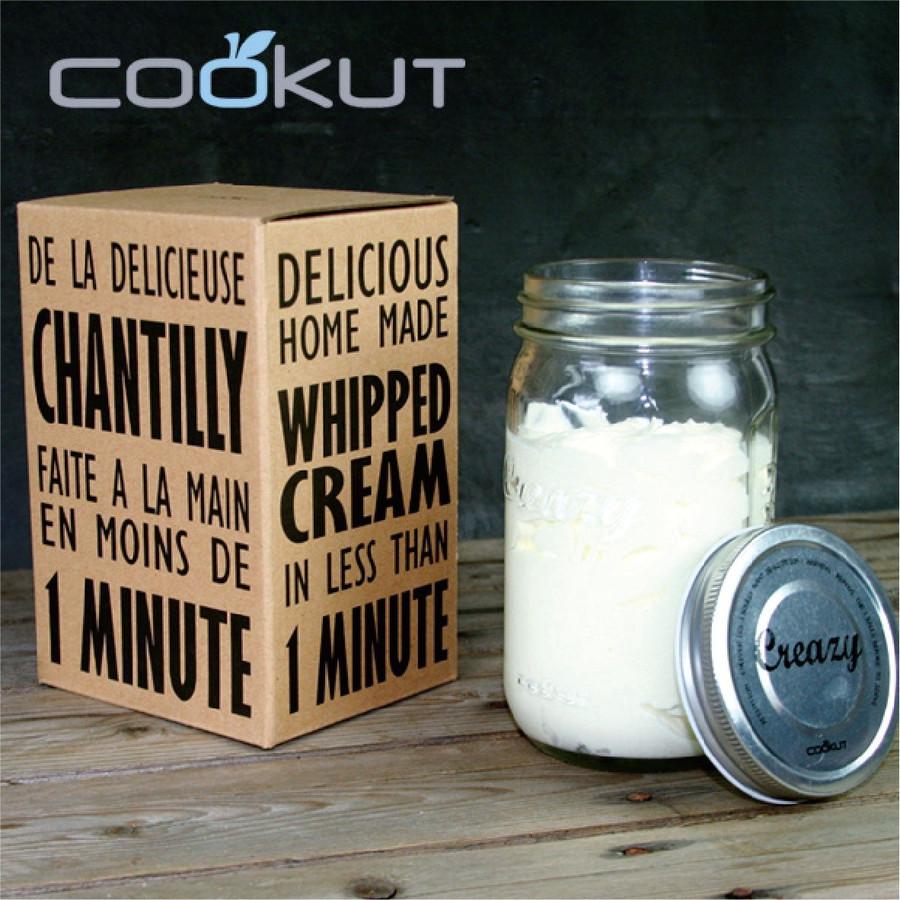 COOKUT Creazy ホイップクリームメーカー 生クリーム マヨネーズ 手作り インスタ映え クケット クリージー (SG) |  | 02