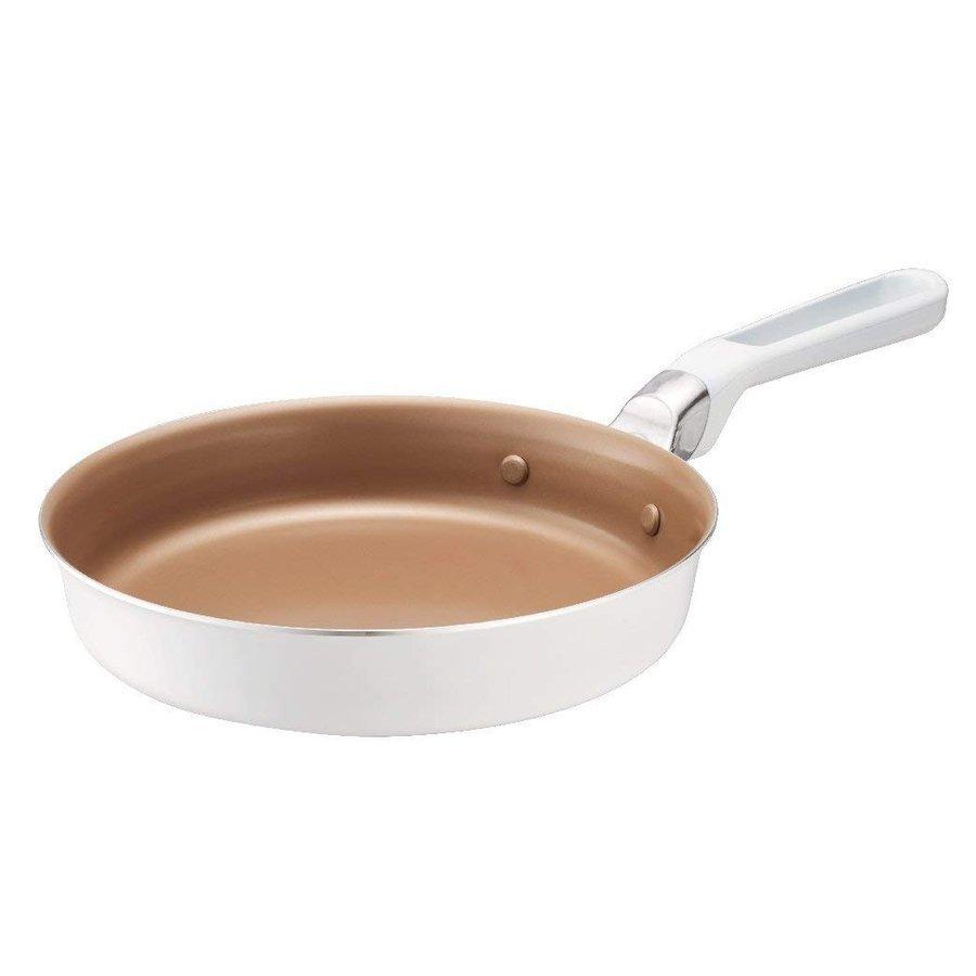 evercook Air エバークックエアー 軽量フライパン 22cm ホワイト (F) | 