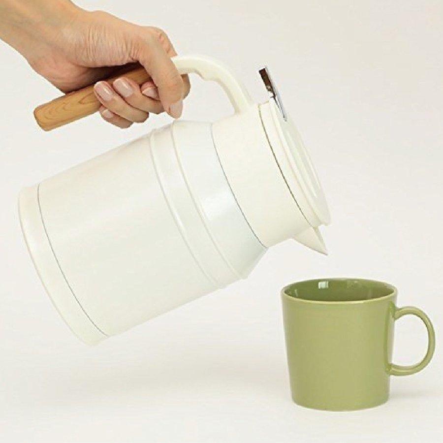 ドウシシャ 卓上ポット moshタンク 1.0L かわいい インスタ映え おしゃれ ミルクポット 牛乳タンク 保温 保冷 (08) |  | 03