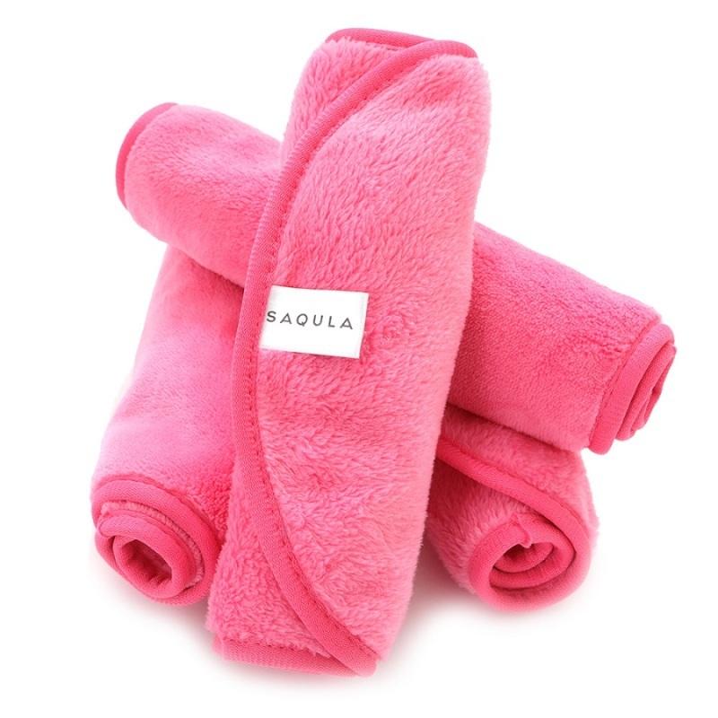 SAQULA クレンジングタオル 選べる 2枚セット ピンク ブラック サキューラ サキュラ (C)SAQULA2枚 |  | 02