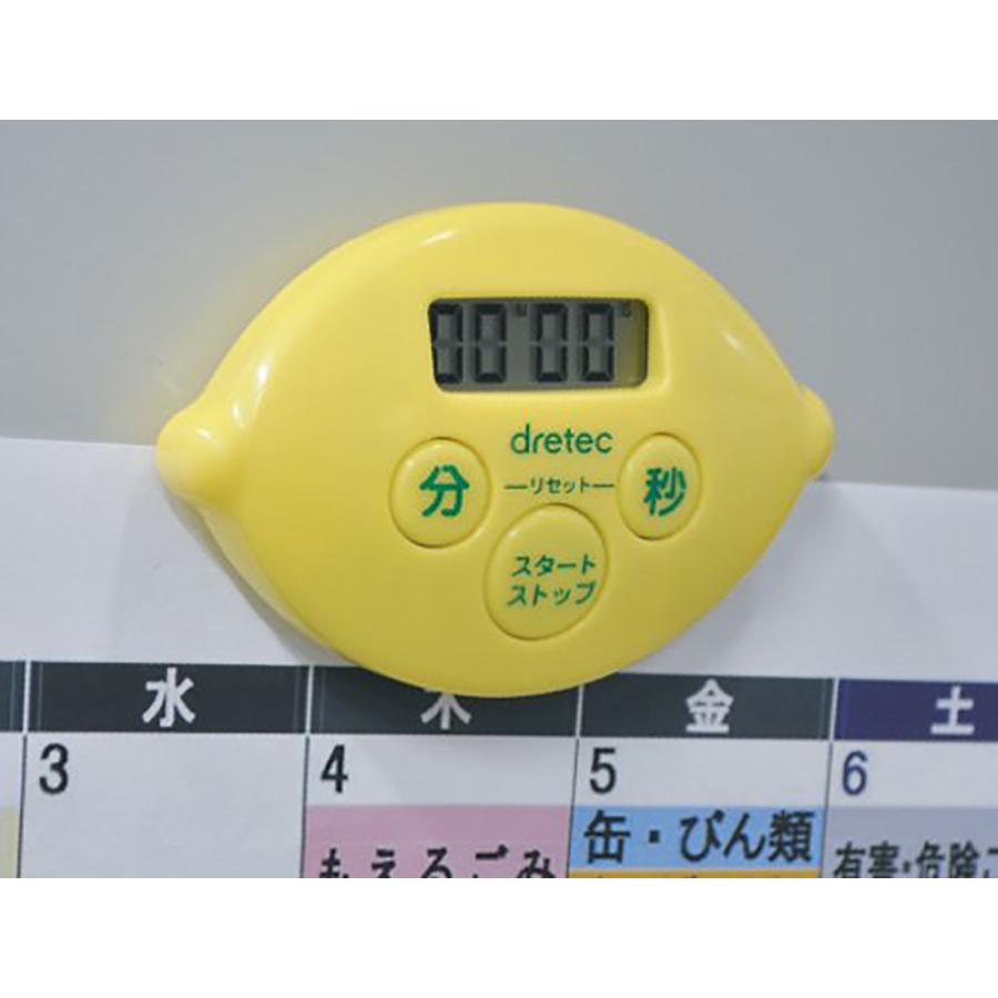ドリテック dretec キッチンタイマー レモンタイマー T-525YE (F) |  | 01
