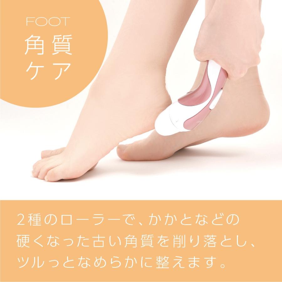 TRIFACE 電動 ネイル ＆ 角質 ケアローラー 爪削り 爪磨き かかとケア 角質除去 TRM-BT100 (F) |  | 05
