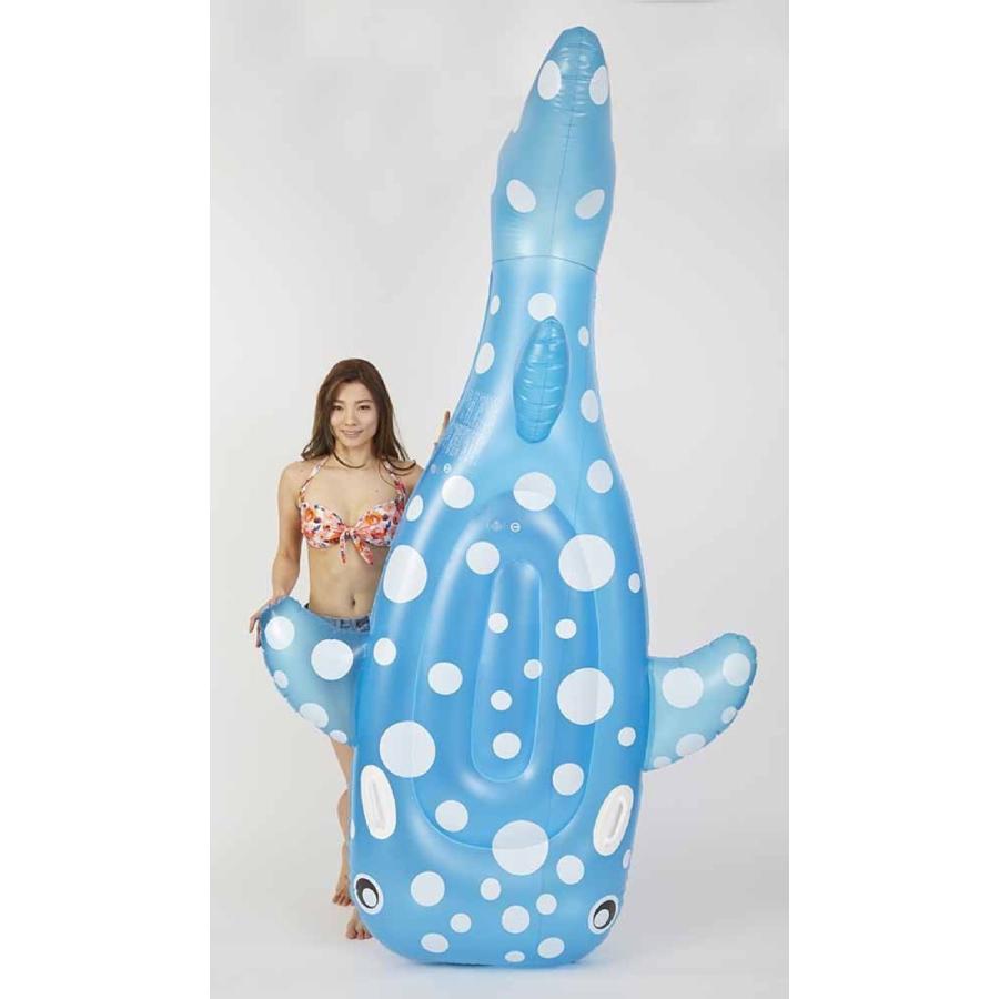 ドウシシャ DU-16016 ジンベイザメ フロート 232cm ビッグサイズ STマーク付き サメ DOSHISHA Splatoon 浮き輪 インスタ映え 夏 (F) |  | 02