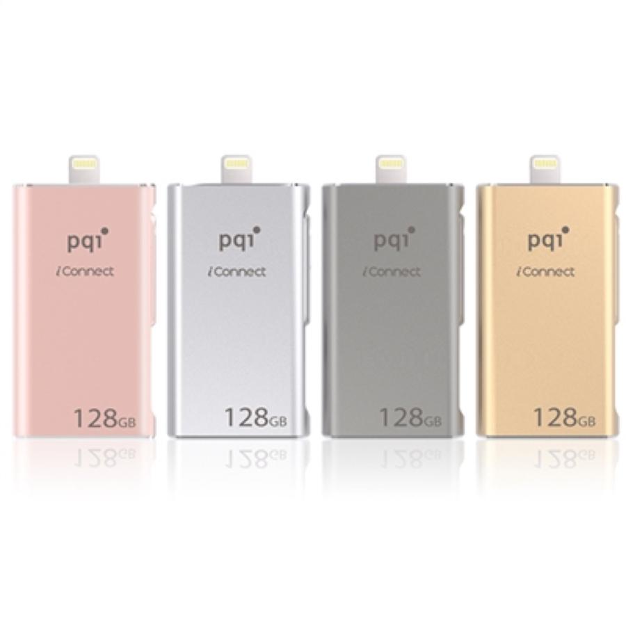 PQI iConnect 128GB iPhone / iPad 用 Lightning USBフラッシュ (C)PQI i-Connect 128GB |  | 05