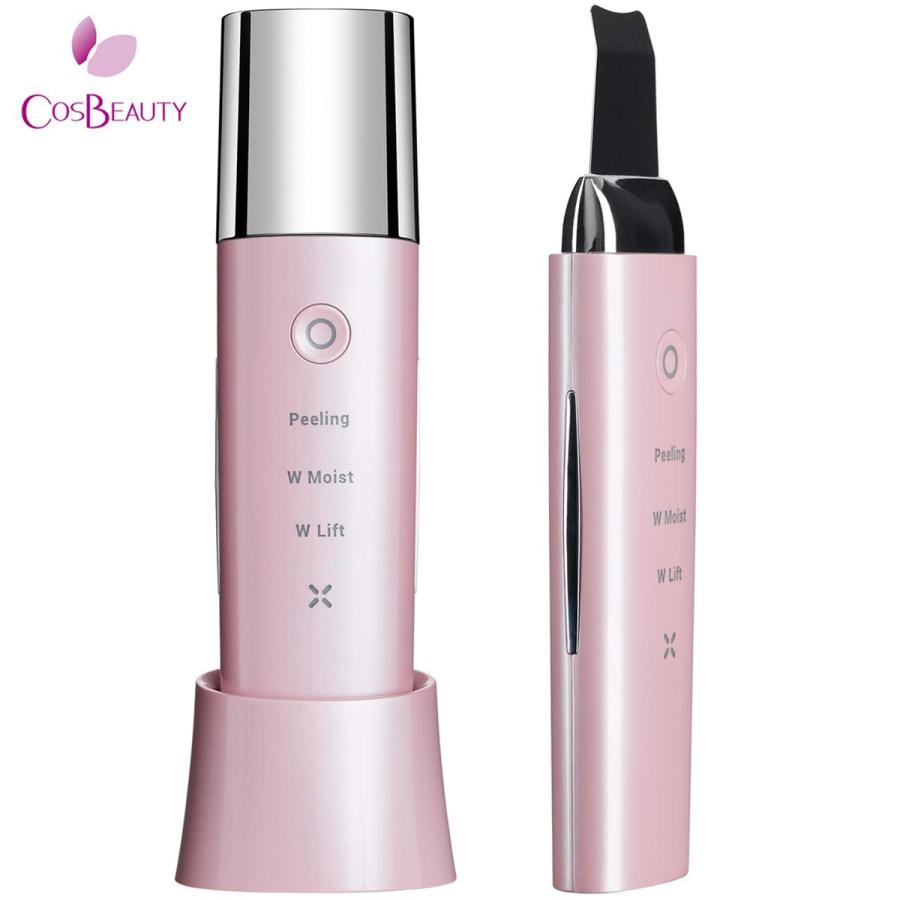 COSBEAUTY CB-018 ピンク 美顔器 アクリアルピーリングプロ 多機能 超音波 防水 コスビューティー  (SG) | COSBEAUTY