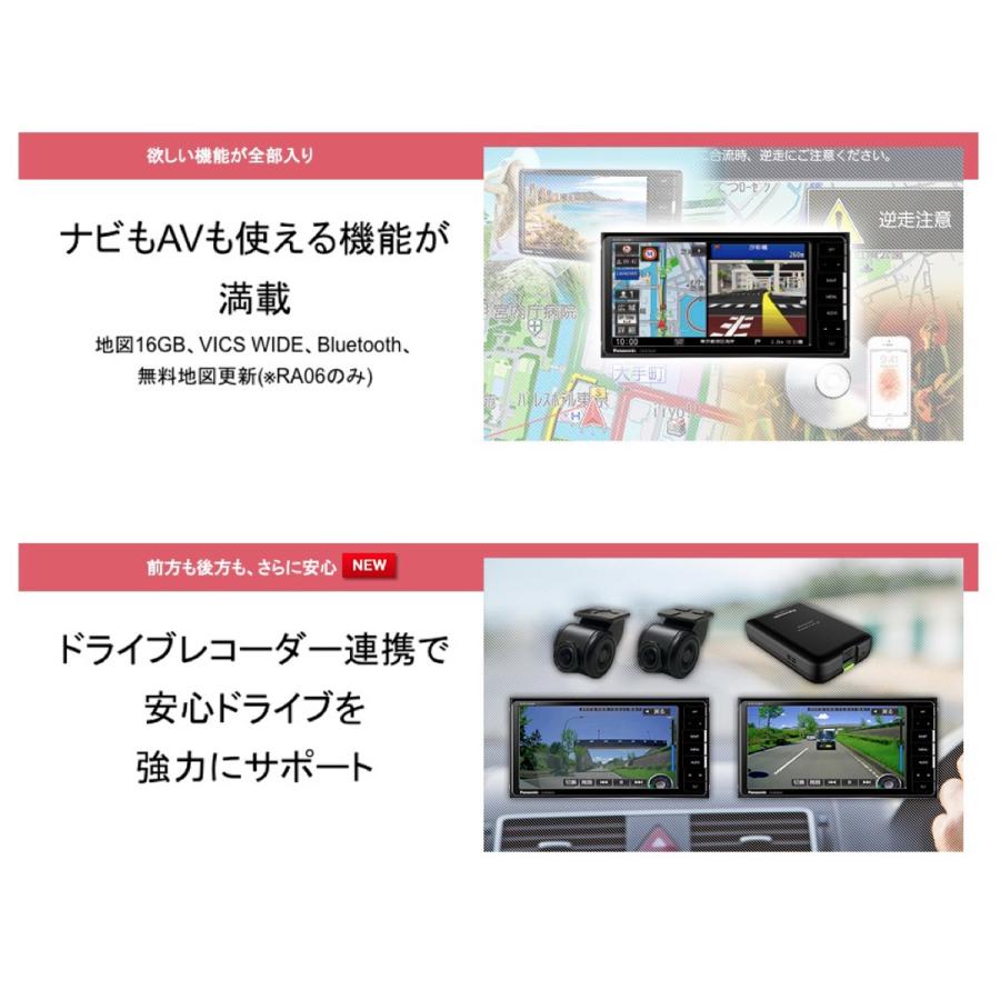 Panasonic CN-RE06D カーナビ ストラーダ 7V型 パナソニック (SN) | Panasonic | 02