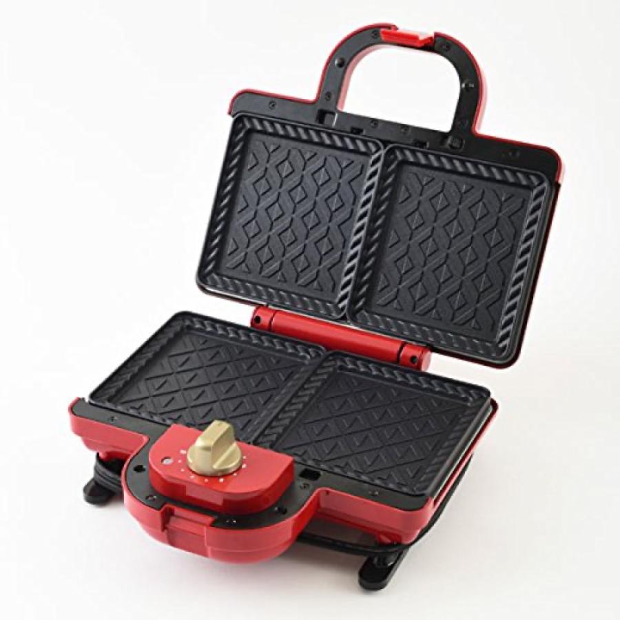 BRUNO ホットサンドメーカー BOE044-RD ブルーノ 耳まで焼ける ダブル (F) |  | 03