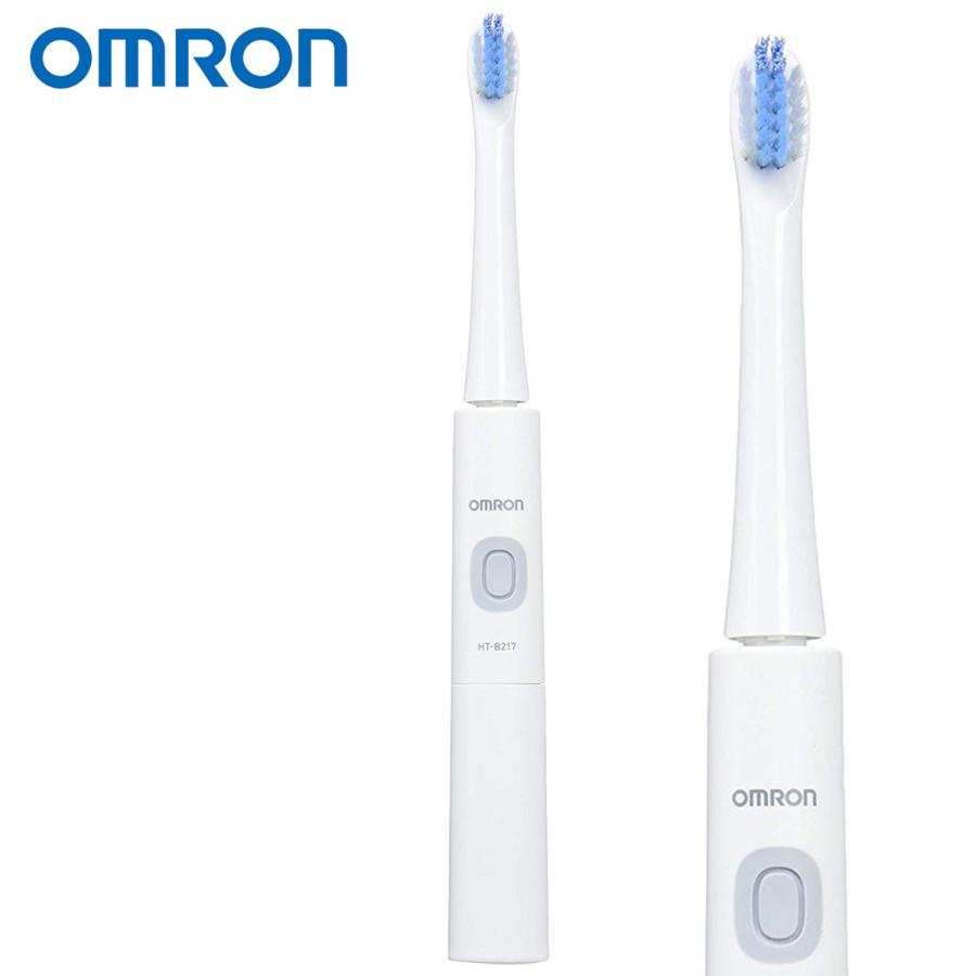 オムロン 音波式 電動歯ブラシ HT-B217-W  OMRON (C)オムロン HT-B217 | 
