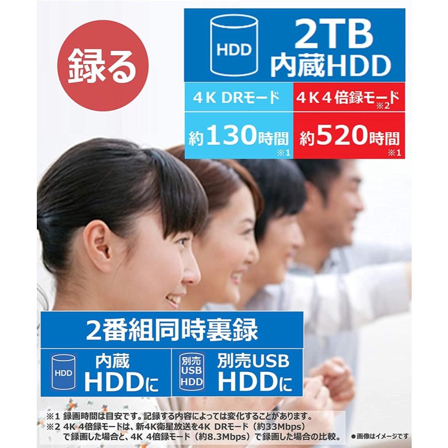 Panasonic VIERA 49V型 4K ダブルチューナー 2TB HDD & BDドライブ 内蔵 TH-49GR770  (M) | Panasonic | 02