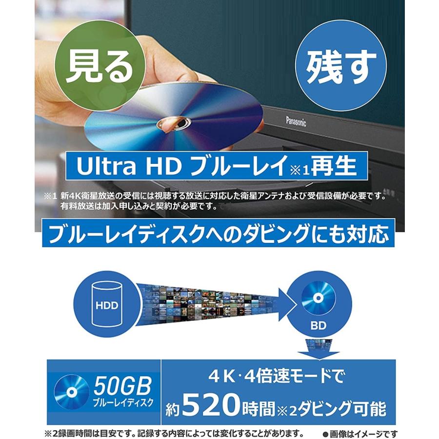 Panasonic VIERA 49V型 4K ダブルチューナー 2TB HDD & BDドライブ 内蔵 TH-49GR770  (M) | Panasonic | 03
