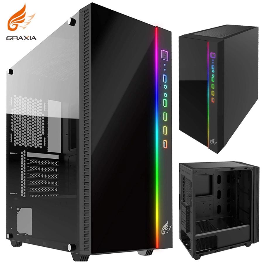 GRAXIA ゲーミング PCケース GX-PCP-RGB Extended-ATX 恵安 KEIAN (12) | 