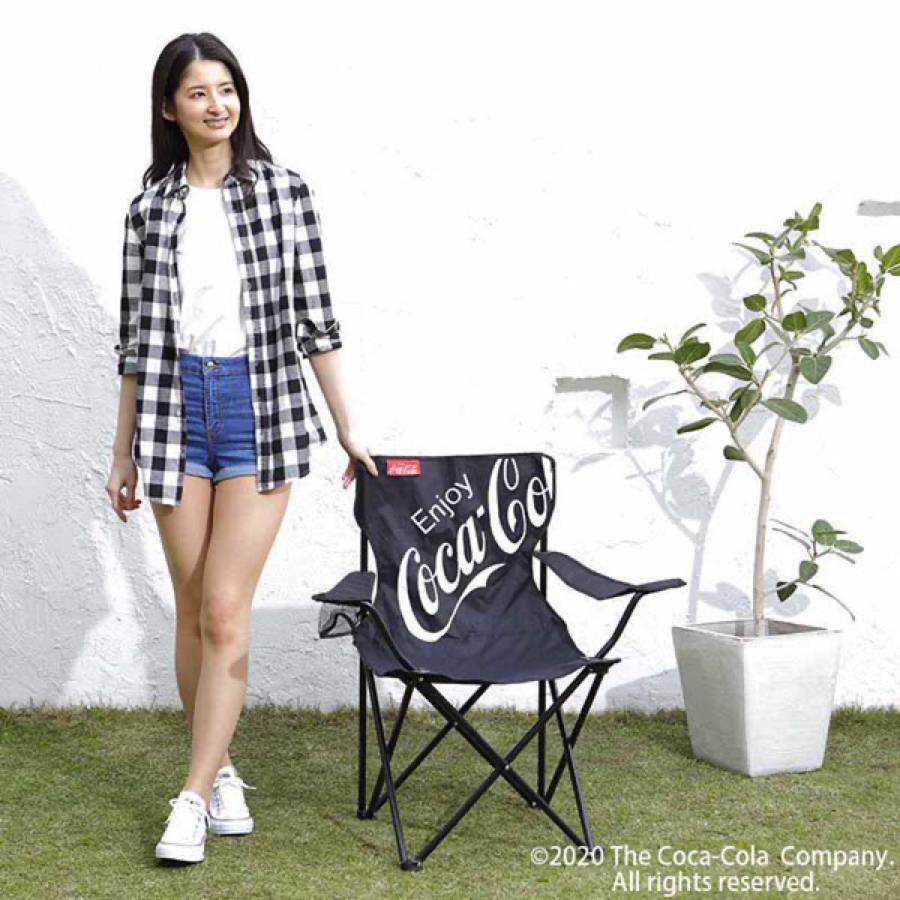 ドウシシャ CC20-01JB コカ・コーラ アームチェア BK ブラック (10) | DOSHISHA | 03