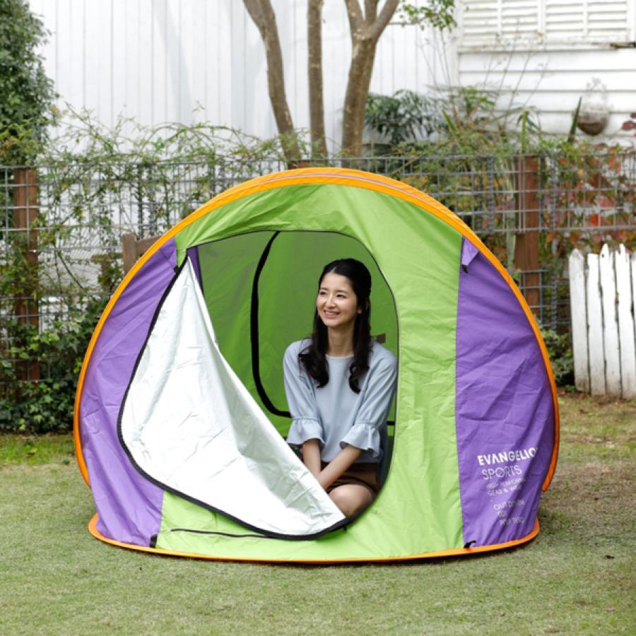 ドウシシャ DH-20E01 エヴァンゲリオン スポーツ ポップアップテント (R) |  | 01