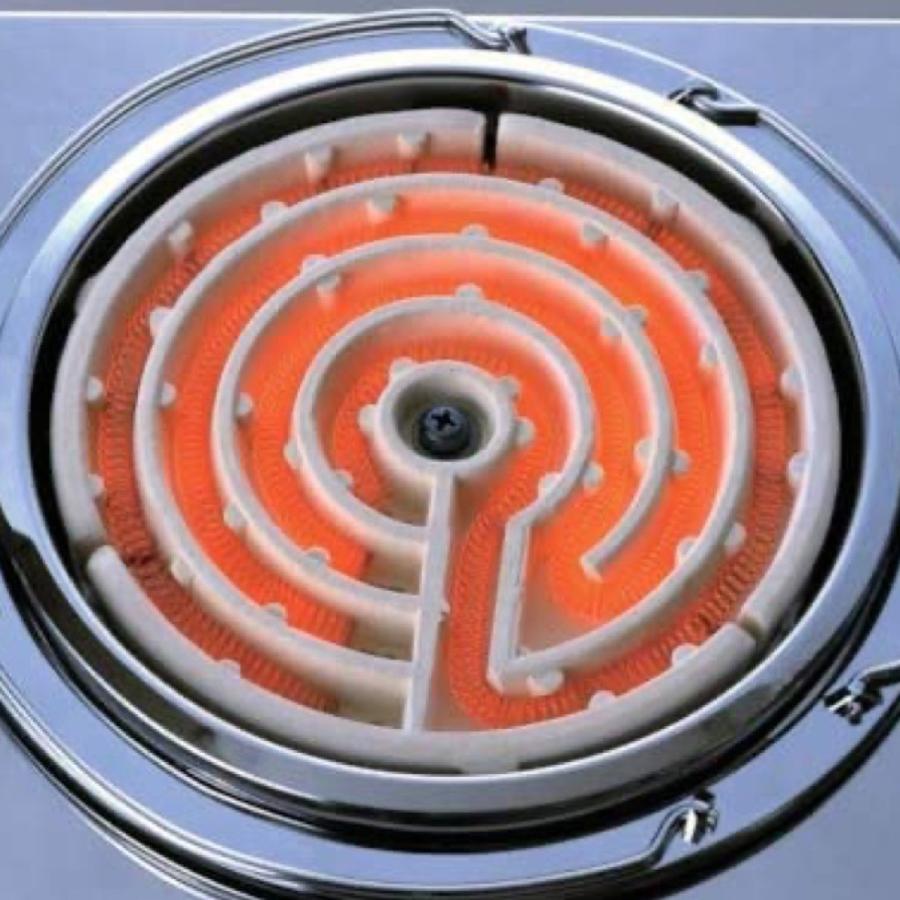 石崎電機製作所 SK-65S シュアー 電気コンロ ステンレス (R) | SURE | 08