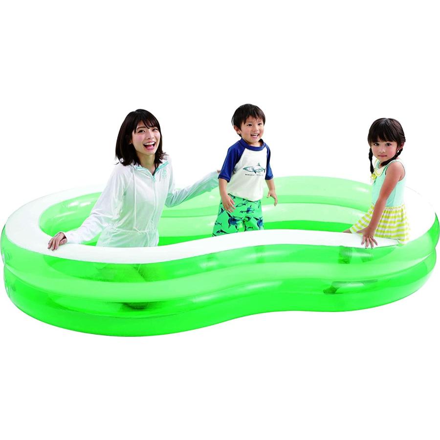 ドウシシャ DJ-19017 最大幅 240cm 大型 ラグーンプール (10) | DOSHISHA | 01