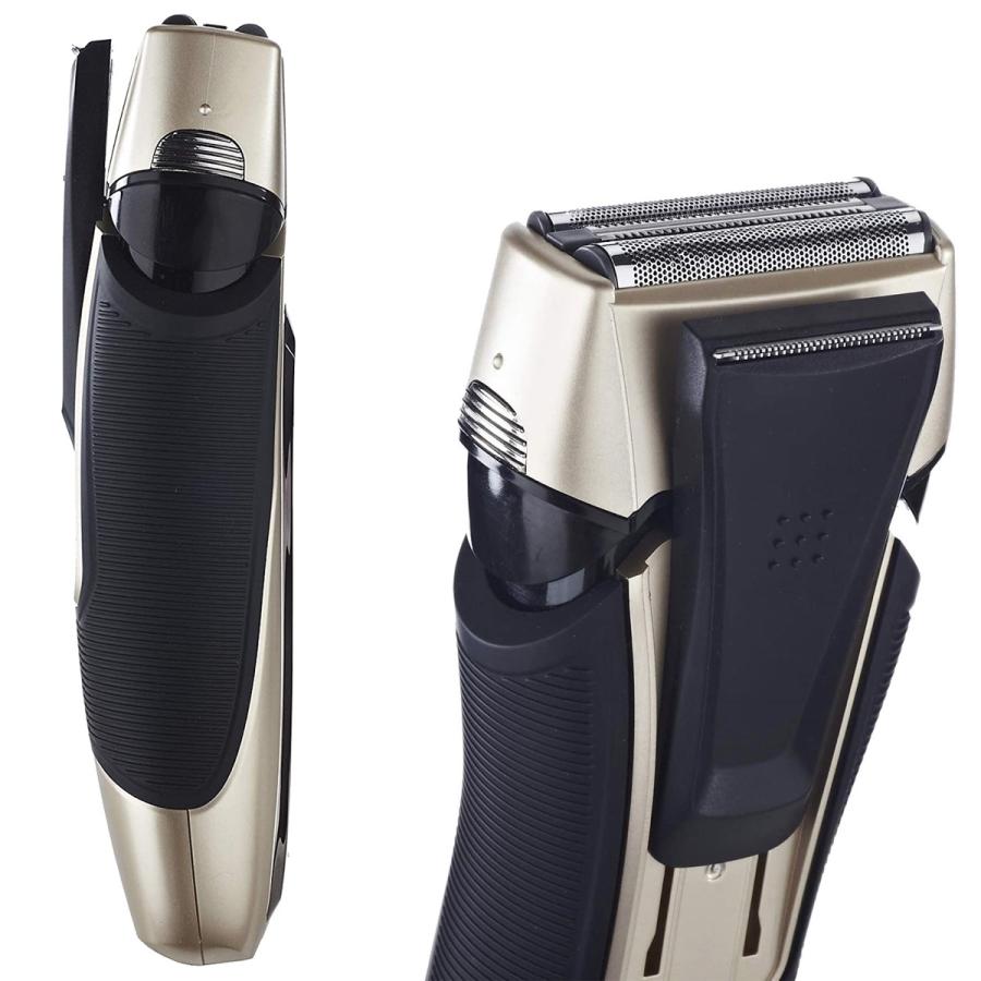 Vegetable GD-S308 髭剃り 電気シェーバ 充電式 交流式 3枚刃 防水 IPX7適合ブラック ゴールド (F) |  | 05