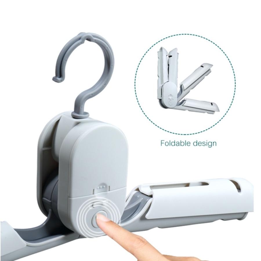 除菌 ハンガー UV殺菌 折りたたみ 伸縮 洗濯 物干し 多機能 子供服 (06) |  | 02