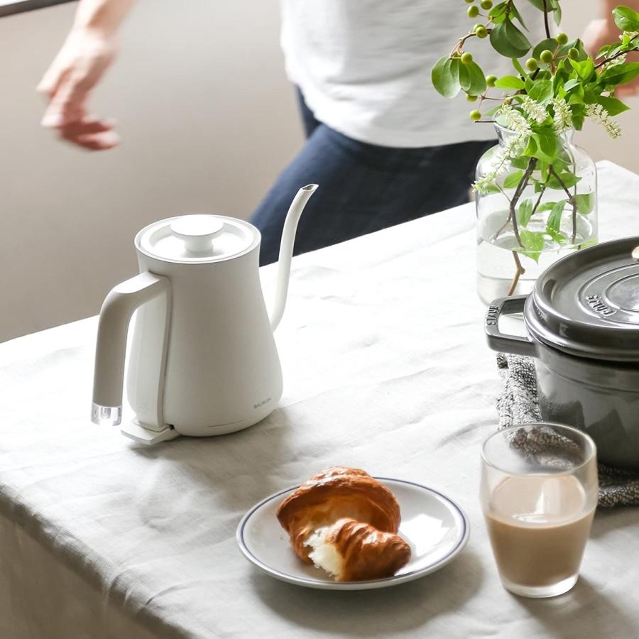 バルミューダ 電気ケトル BALMUDA The Pot K02A ブラック ホワイト TVで紹介 インスタ映え (08) | BALMUDA The Pot | 02