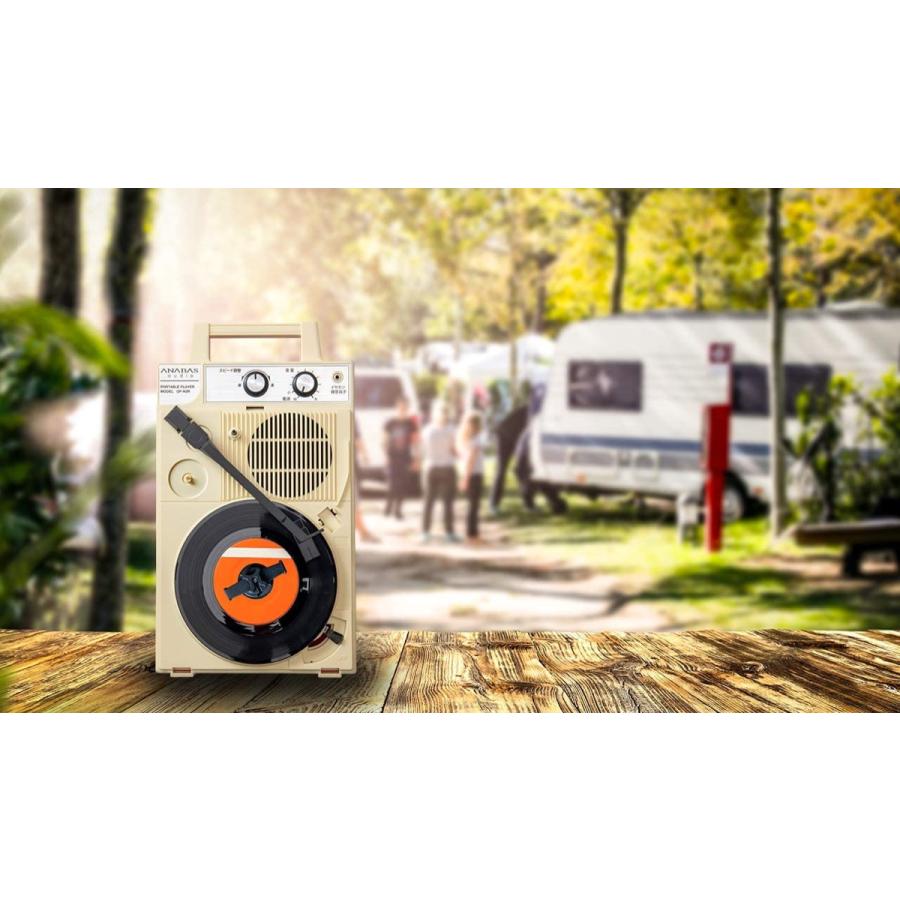 ANABAS audio GP-N3R ポータブル レコード プレーヤー アナログ アナバス 太知ホールディングス (F) | ANABAS | 04