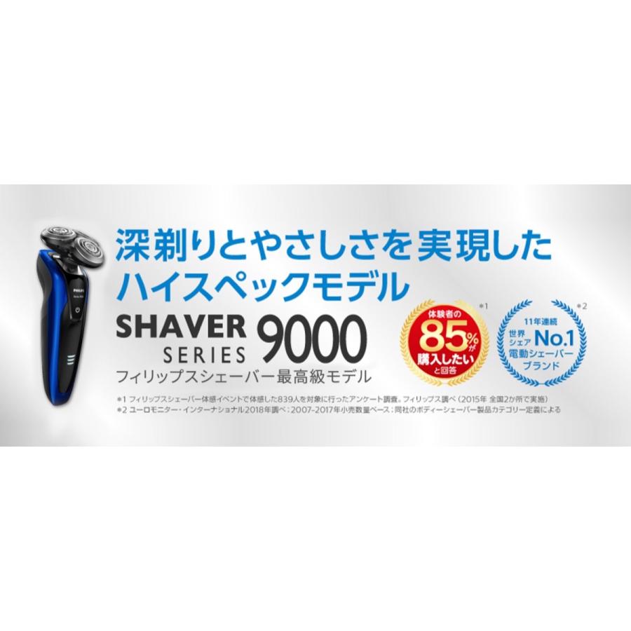 PHILIPS 9000シリーズ S9185A/12 メンズ 電気シェーバー 72枚刃 フィリップス (08) | Shaver series 9000 | 01