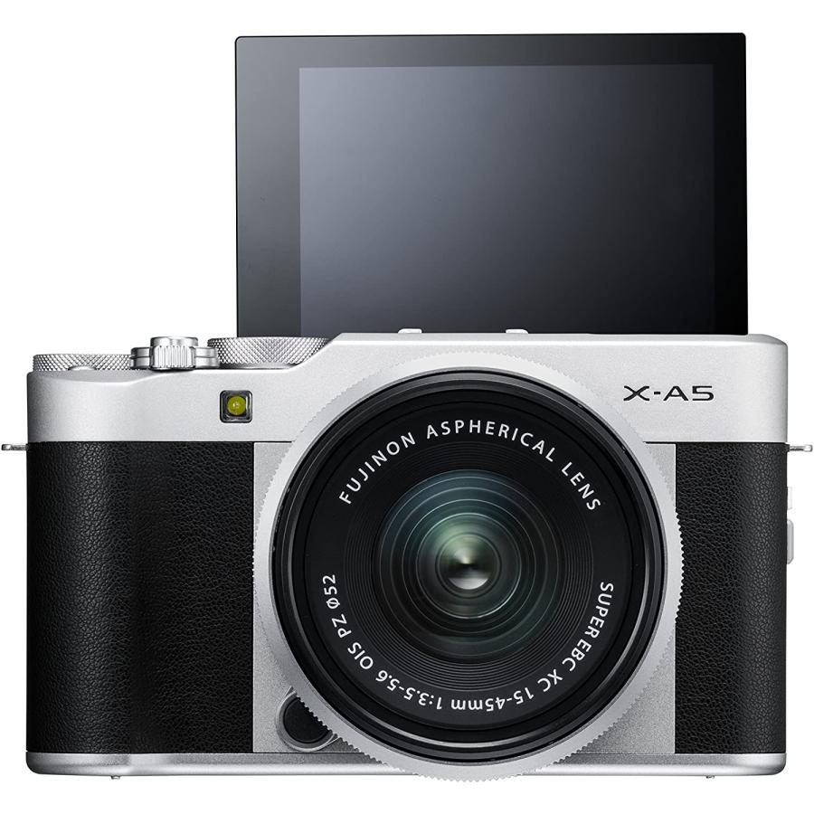FUJIFILM X-A5LK-S ミラーレス一眼カメラ X-A5 レンズキット シルバー FUJIFILM (08) |  | 03