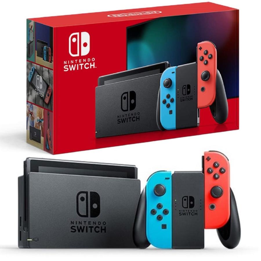 Nintendo Switch 本体 ネオン 新モデル 新型 2019  任天堂 HAD-S-KABAA (08) | 
