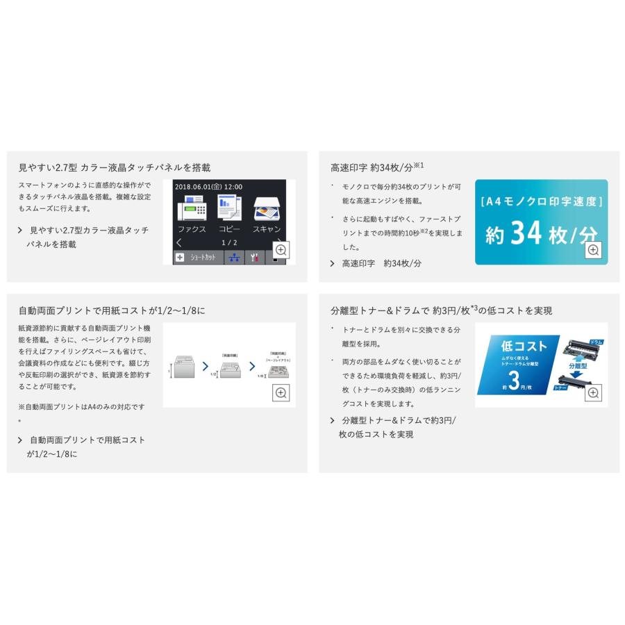 Brother MFC-L2730DN 複合機 レーザープリンター A4 モノクロ ブラザー工業 (16) | ブラザー工業 | 07
