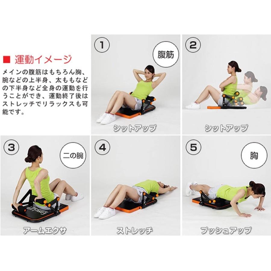 ALINCO EXG056D らくらく腹筋 イージーリフト スリム <br> 腹筋マシーン アルインコ (12) | ALINCO | 03