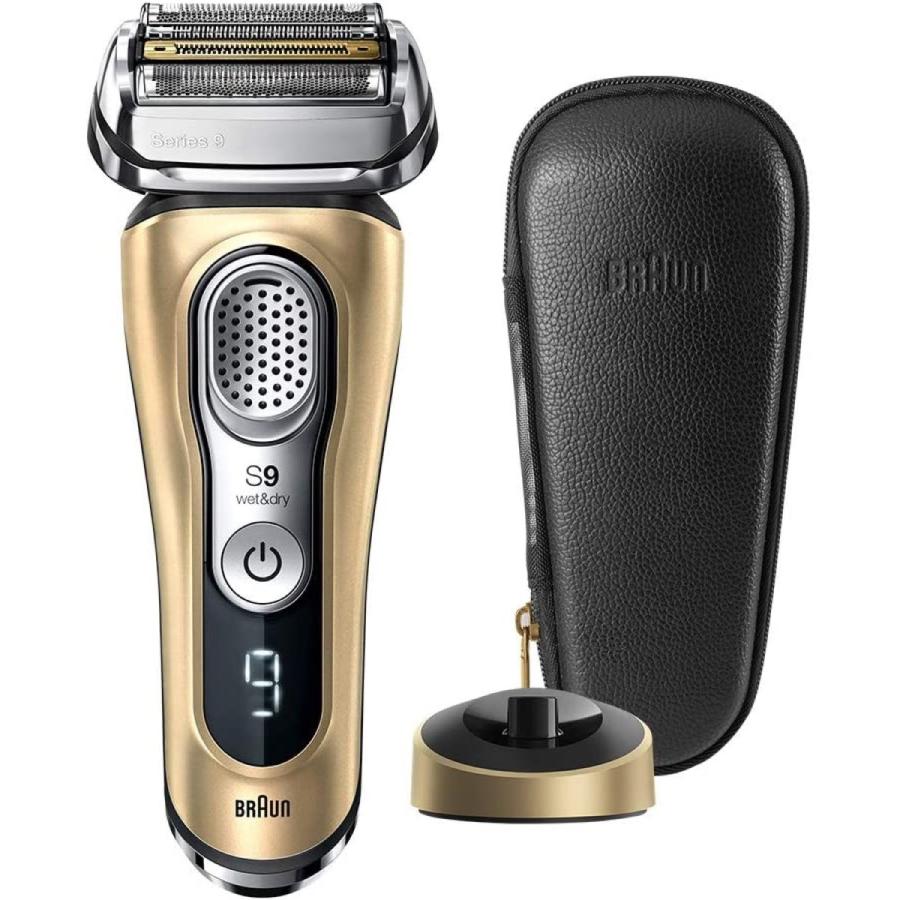 BRAUN 9399s-SP ゴールド メンズ 電気シェーバー シリーズ9 ケース＆充電スタンド付 9399s  (06) |  | 01