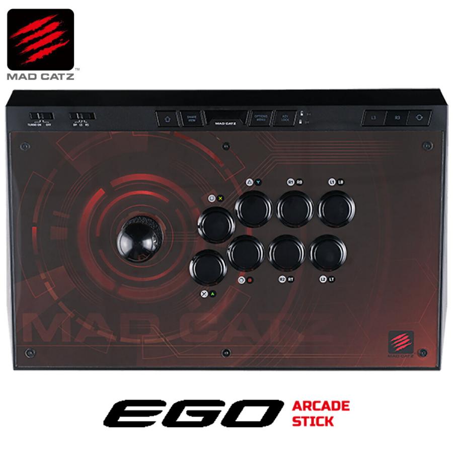 Mad Catz E.G.O. ARCADESTICK アーケードコントローラー アケコン GAPCCAINBL000-0J  (12) | MAD CATZ