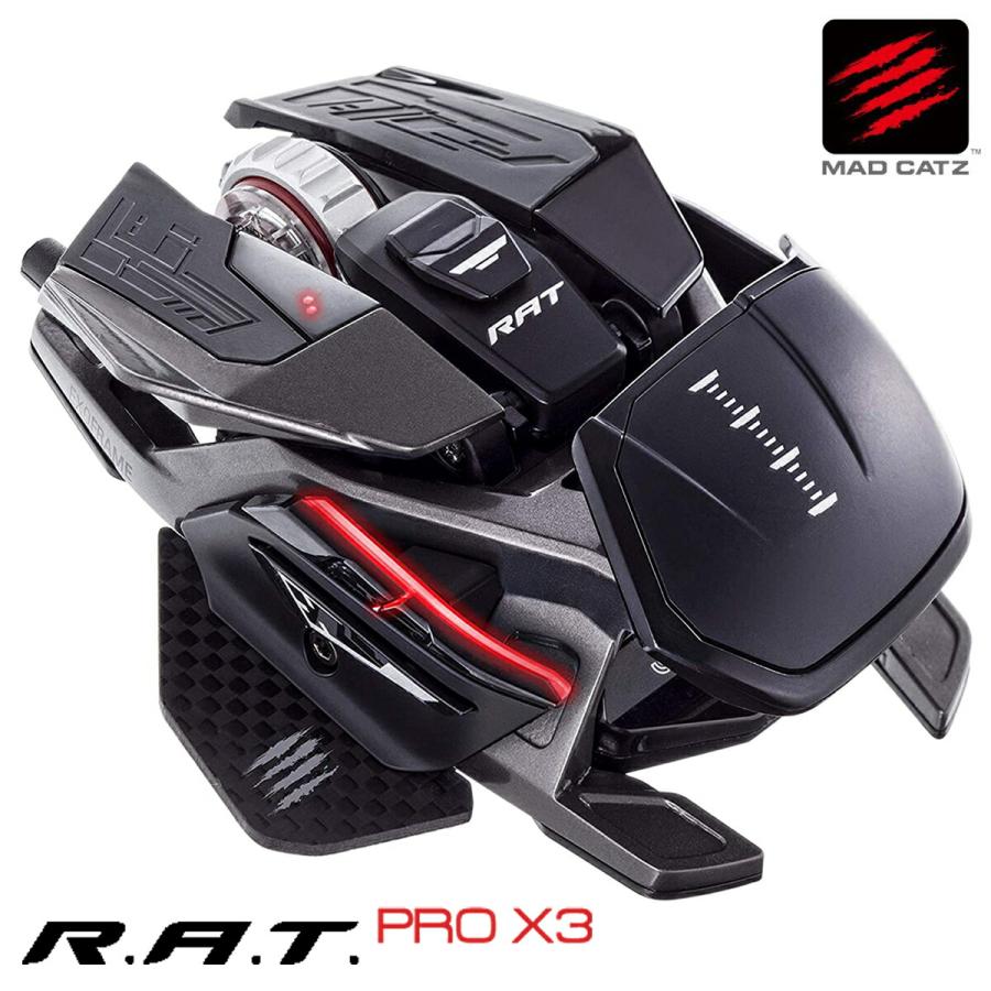 Mad Catz R.A.T. PRO X3 ハイスペック  RAT MR05DCINBL001-0JI MADCATZ マッドキャッツ (06) | MAD CATZ
