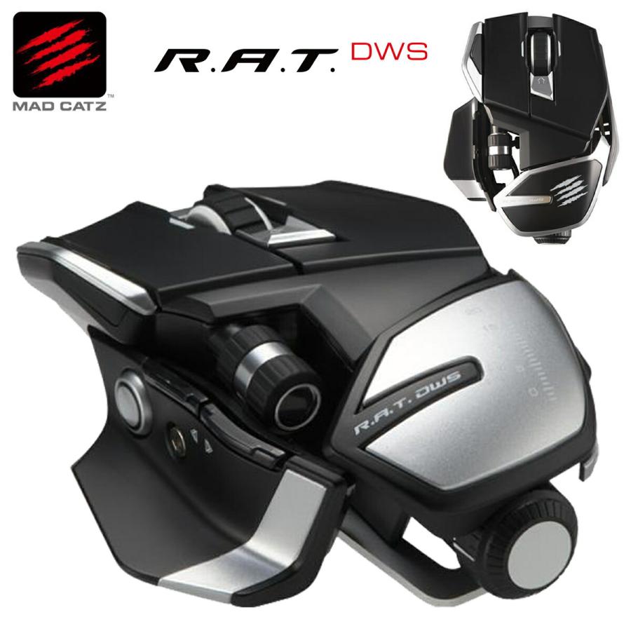 Mad Catz R.A.T. DWS マウス MR07DHINBL000-0J MADCATZ RATDWS マッドキャッツ (06) | MAD CATZ